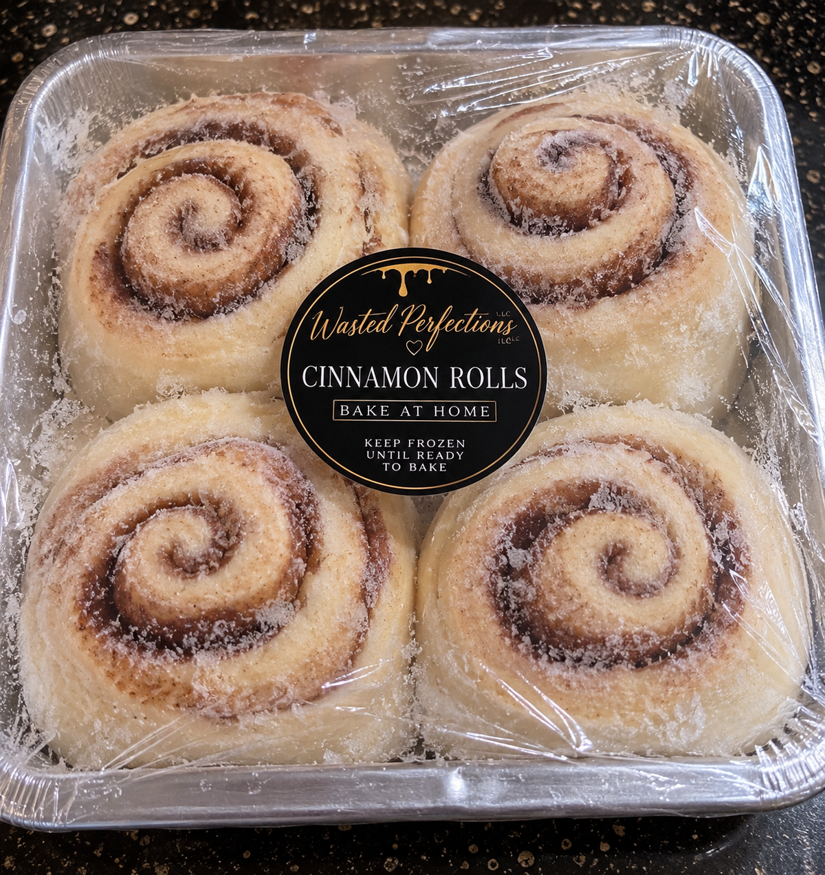Wasted Perfections™ Bake-at-Home Cinnamon Rolls